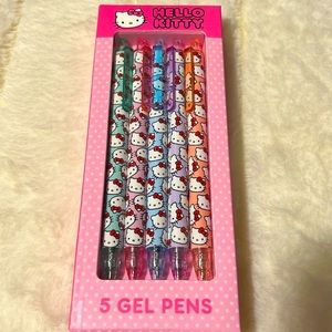 Hello Kitty 5 Gel Pens